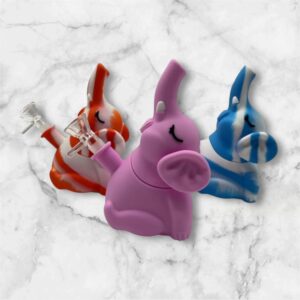 SILICON ELEPHANT BONG